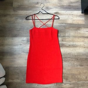 H&M Strappy Red Mini Dress - 2
